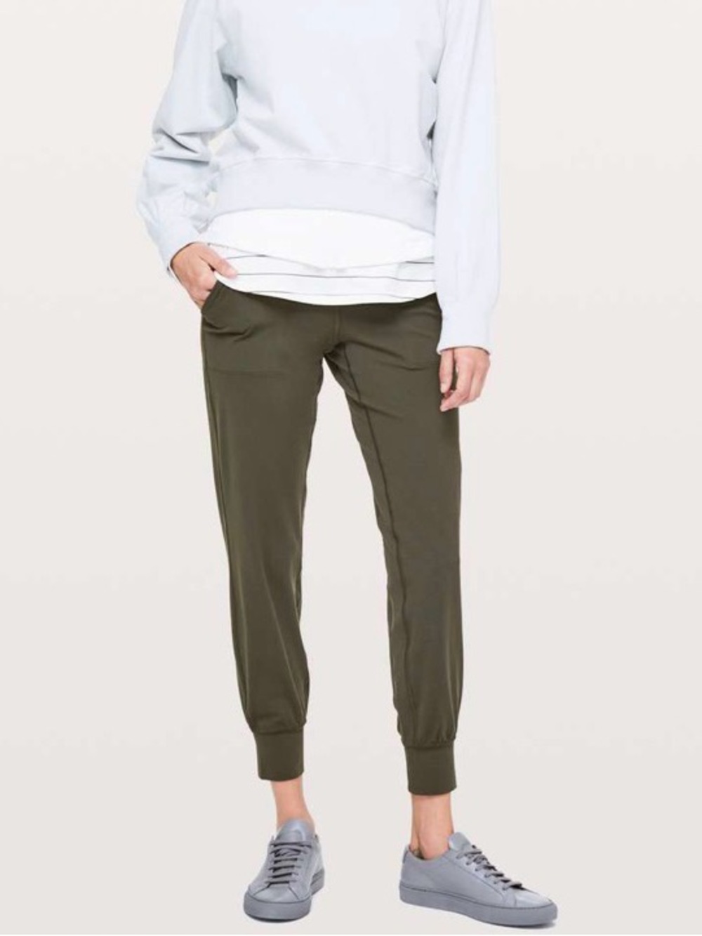 lululemon athletica Olive Green Jogger Leggings